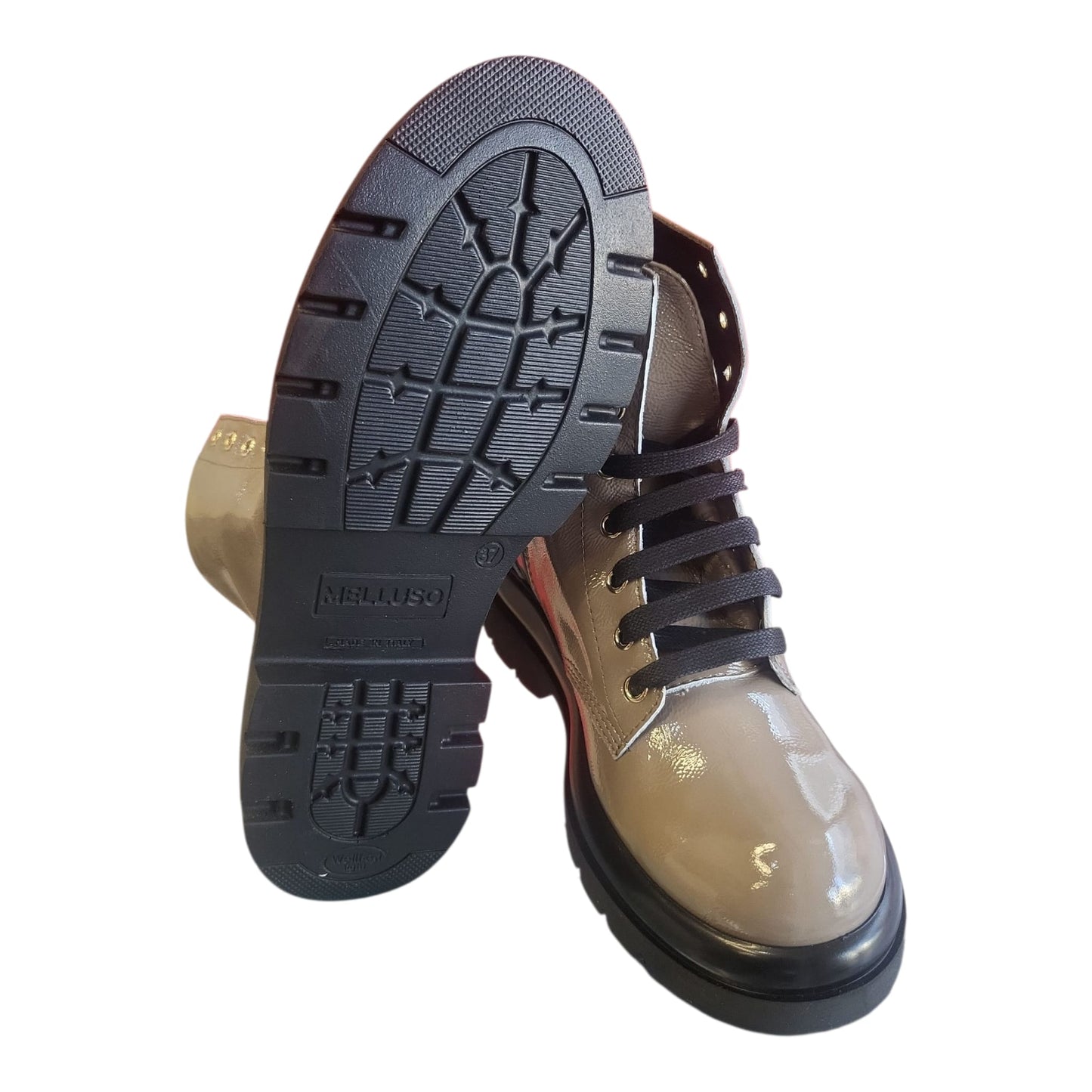 Melluso Anfibi Donna Invernali R45385Z Platform Carrarmato Tomaia Pelle napalk