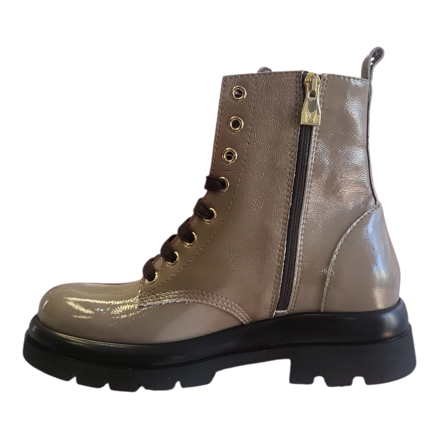 Melluso Anfibi Donna Invernali R45385Z Platform Carrarmato Tomaia Pelle napalk