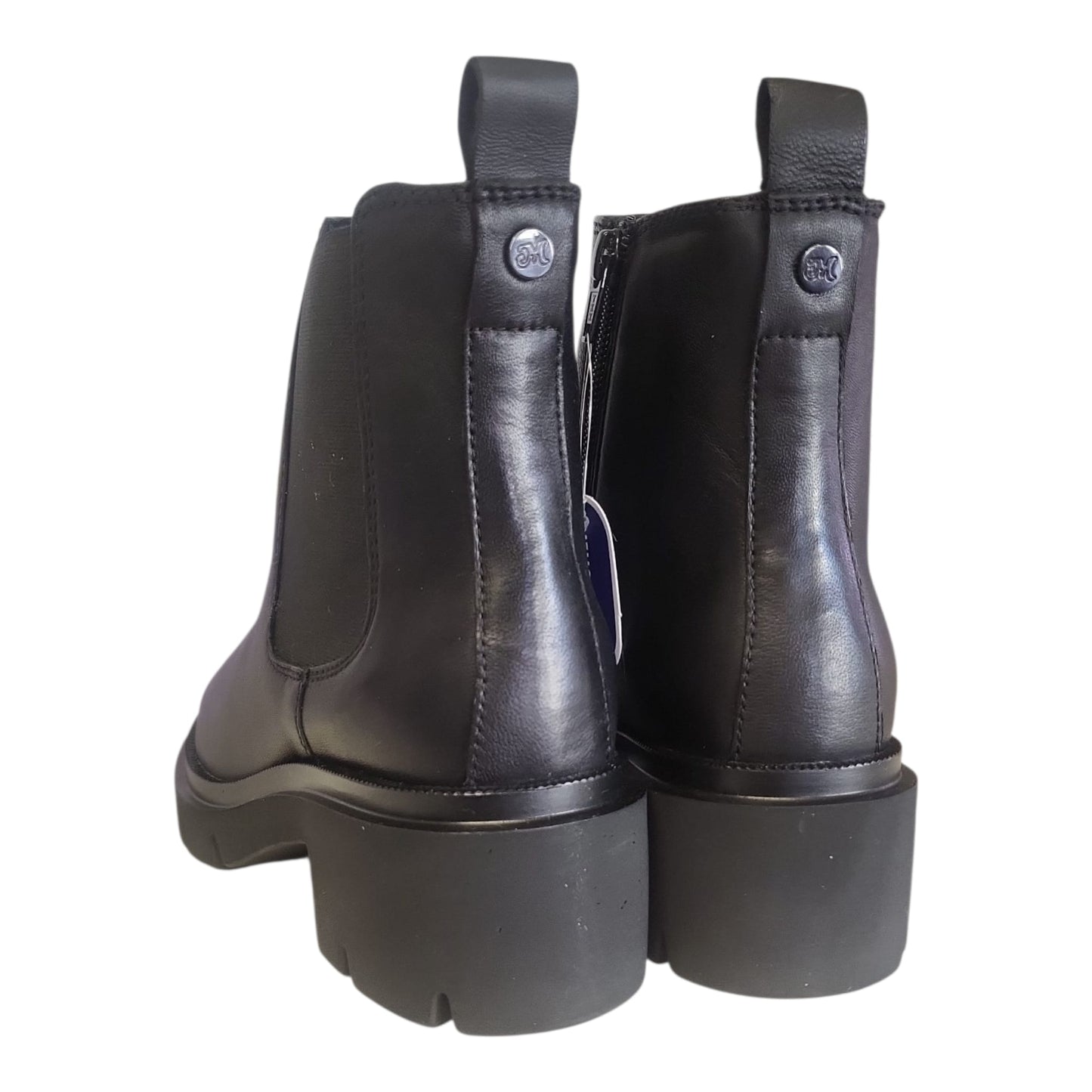 Melluso K55517 – Stivaletto Donna in Vera Pelle Nera con Plantare Memory Foam