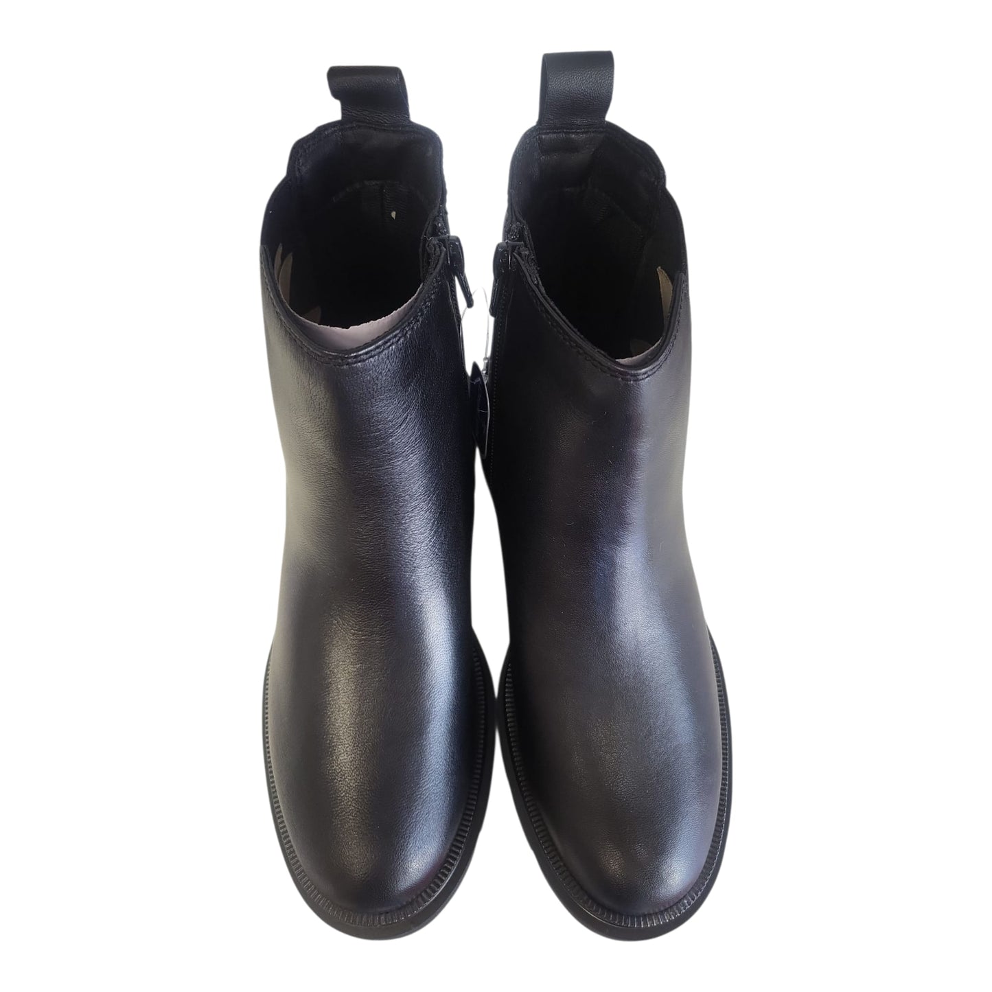 Melluso K55517 – Stivaletto Donna in Vera Pelle Nera con Plantare Memory Foam