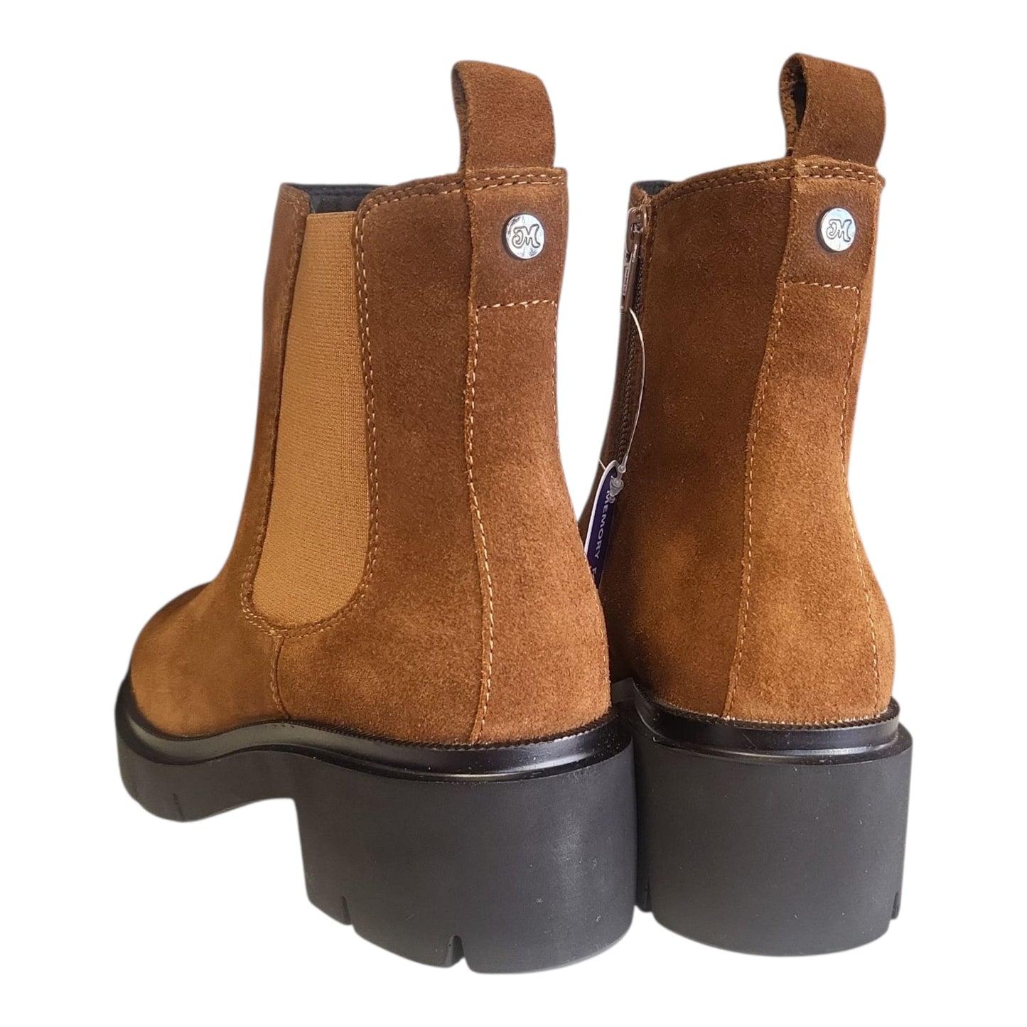 Melluso K55517 Stivaletto Donna in Camoscio Sigaro -250384 con Plantare Memory Foam