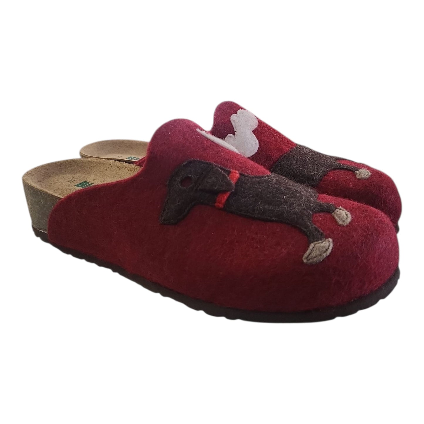 BioNatura 12 ARGO IMB – CIABATTA DONNA IN FELTRO NATURALE DI LANA