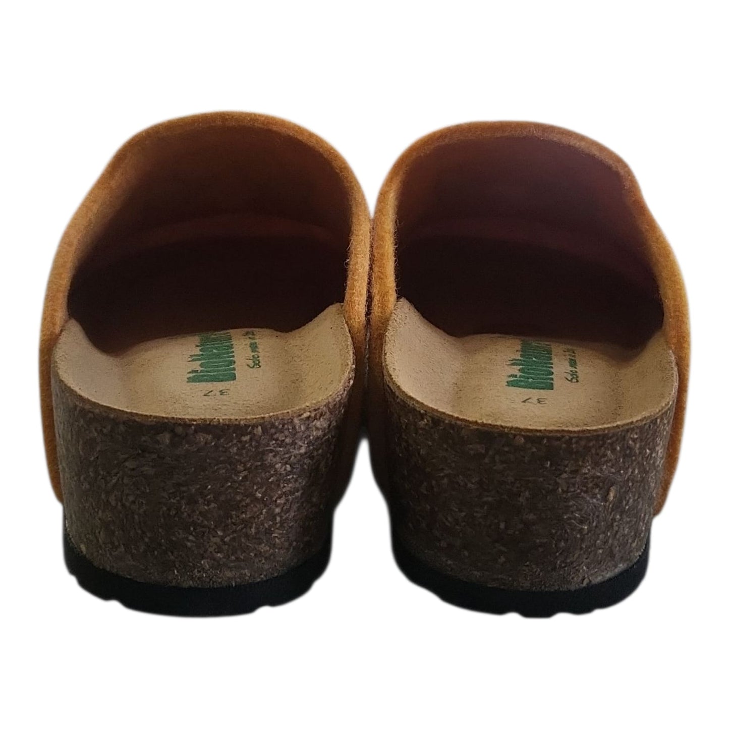 12 GATTO FELTRO GIALLO PANTOFOLA DONNA – BIONATURA