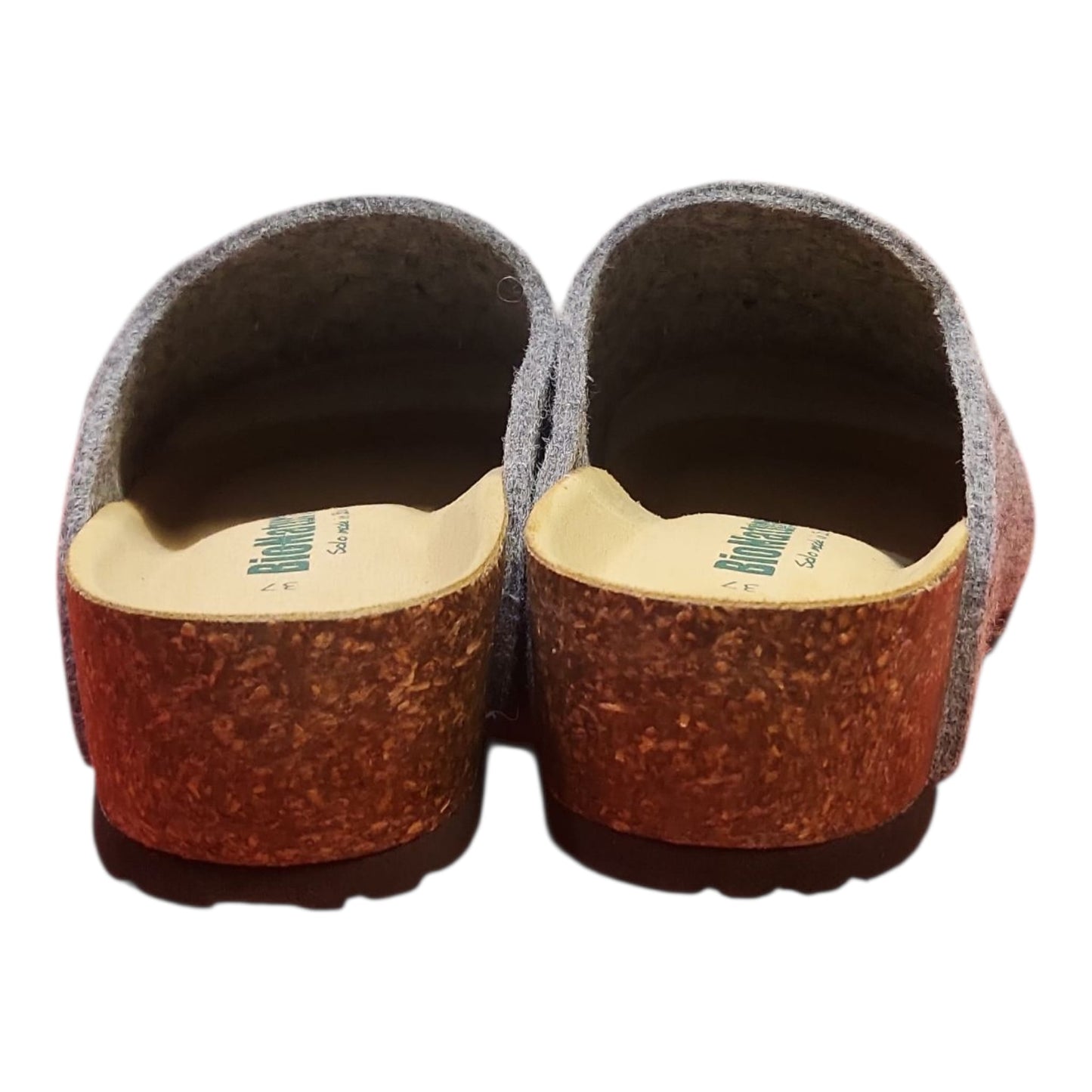 12 PANDA FELTRO GIALLO PANTOFOLA DONNA – BIONATURA