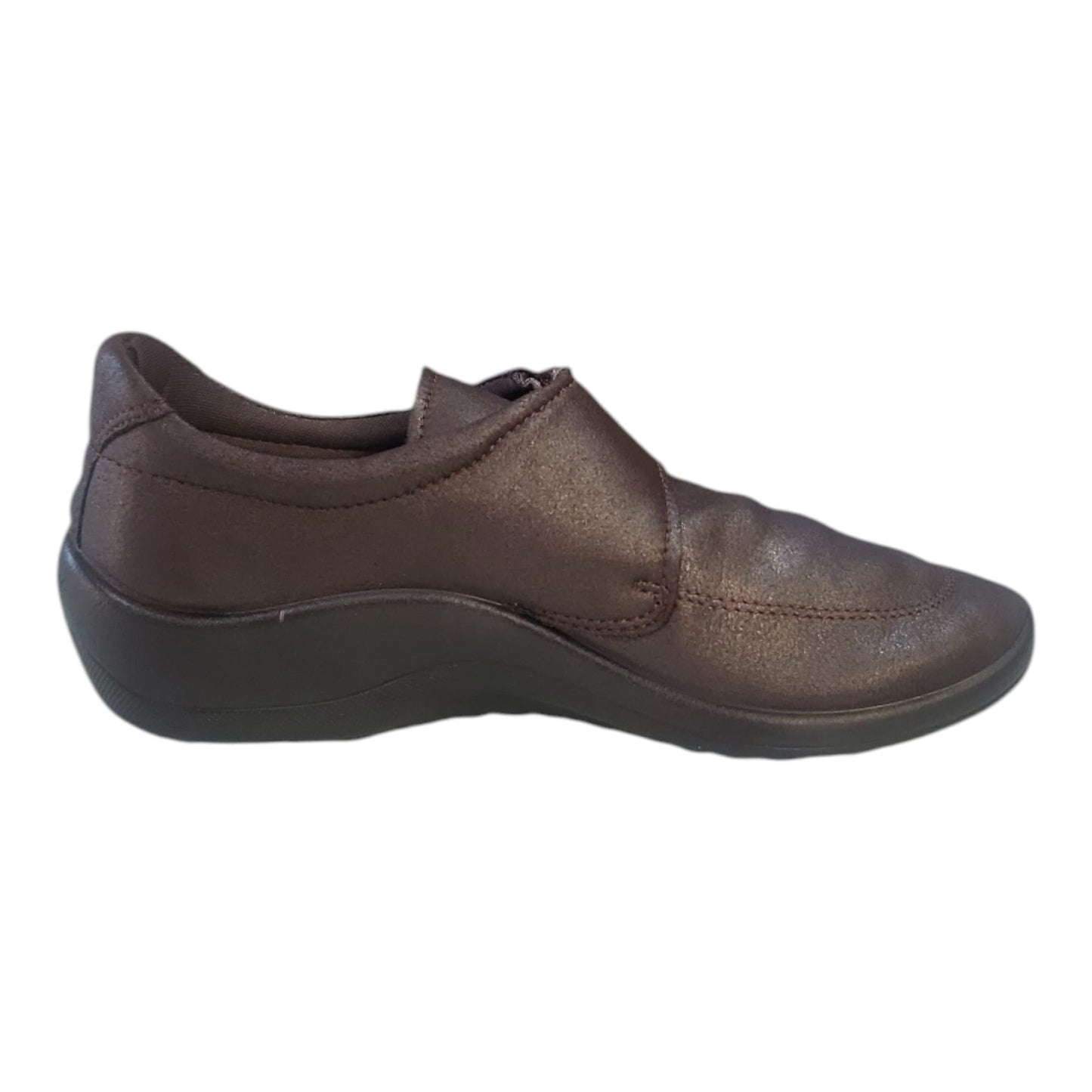 ARCOPEDICO REPOVESI j68 SCARPA DONNA ELASTICIZZATA bronzo