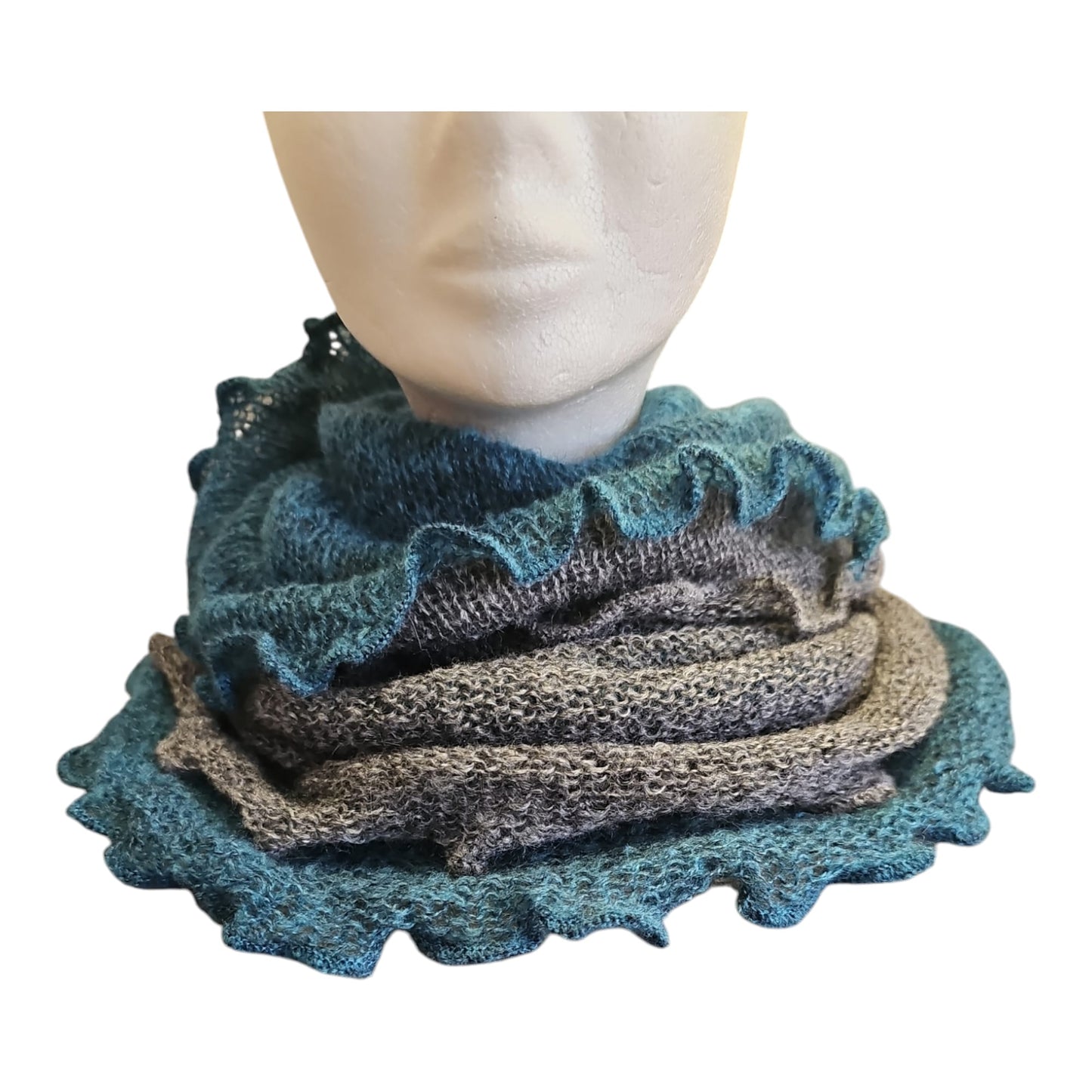 Collo double face Made in Italy 2035 in misto lana