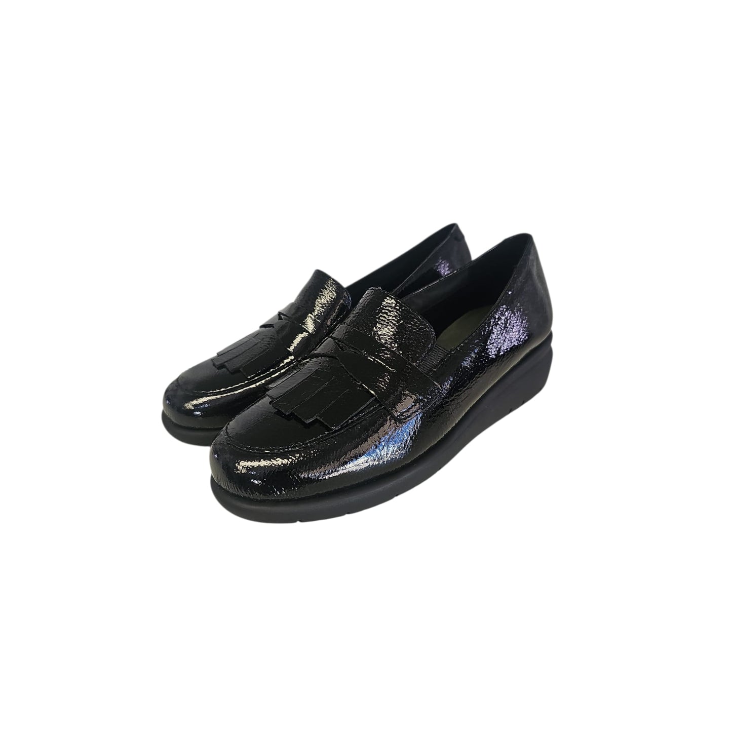 MELLUSO mocassini donna K55241Z in pelle lucida  nero