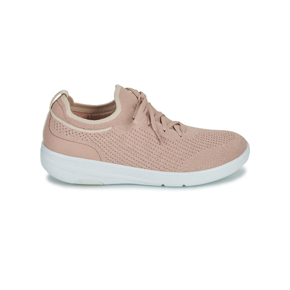 FITFLOP SUPER-Q Sneakers slip-on in maglia con lacci
