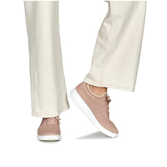 FITFLOP SUPER-Q Sneakers slip-on in maglia con lacci