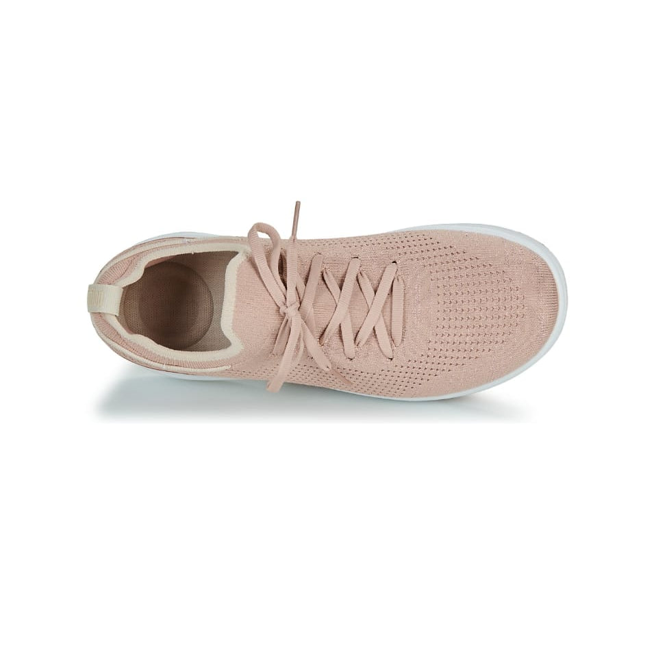 FITFLOP SUPER-Q Sneakers slip-on in maglia con lacci