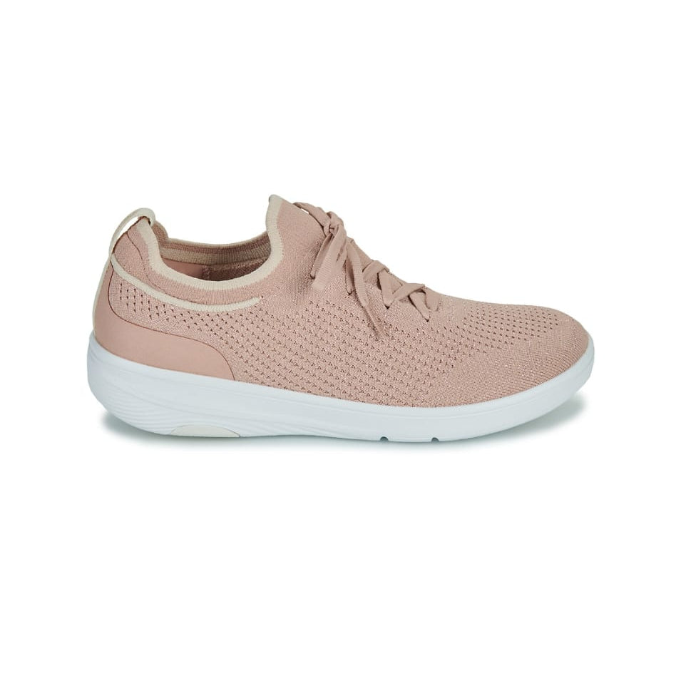 FITFLOP SUPER-Q Sneakers slip-on in maglia con lacci