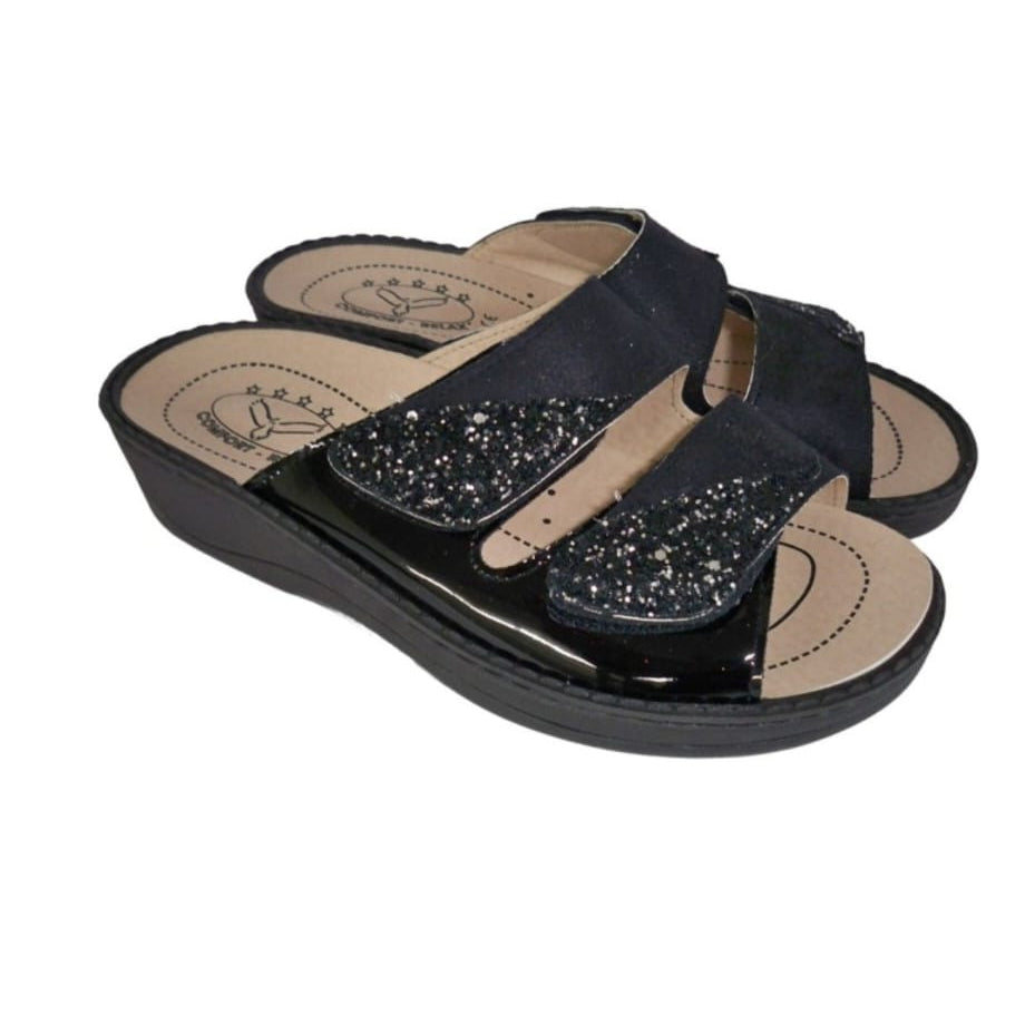 Ciabatta MARY GLITTER - Comfort Relax