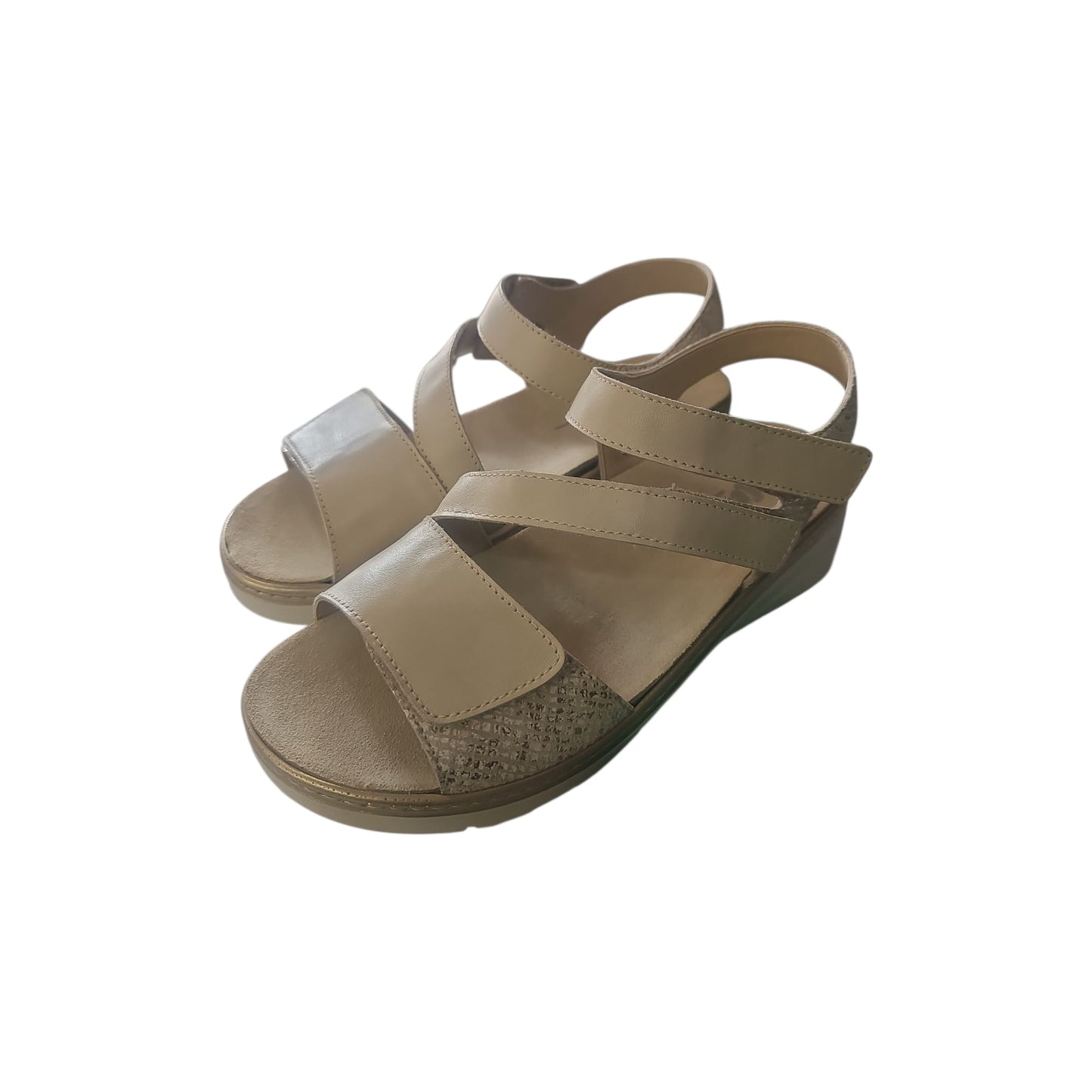 Melluso Donna Sandalo Regolabile a Strappo con Plantare Estraibile 019286
