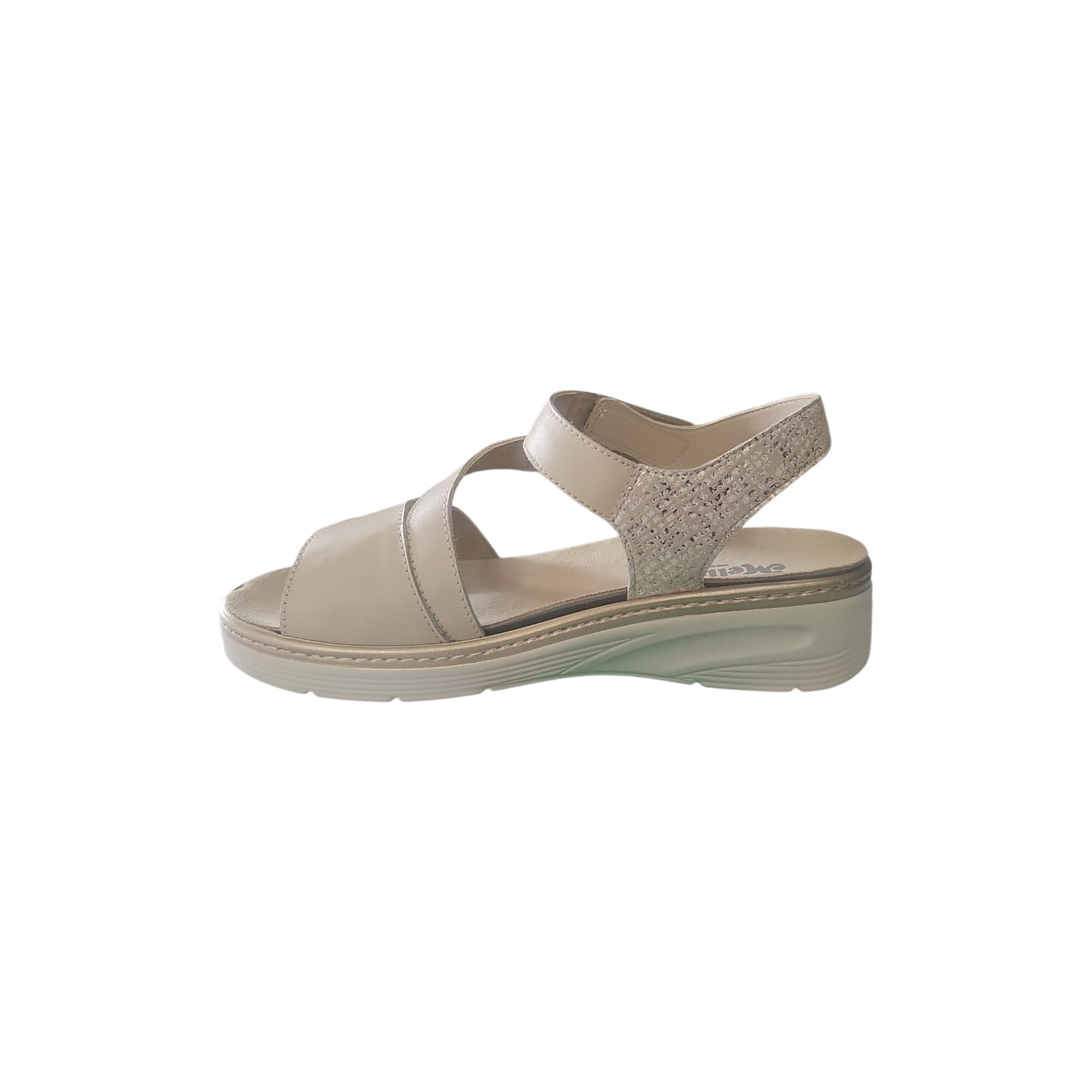Melluso Donna Sandalo Regolabile a Strappo con Plantare Estraibile 019286