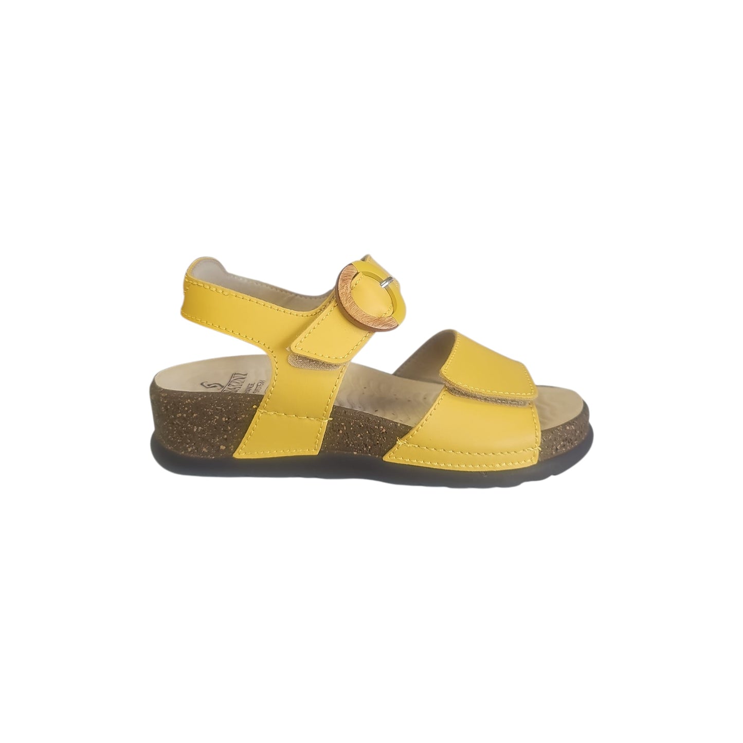 Sabatini Sandalo in Pelle con Soletta Massaggiante Estraibile S1823