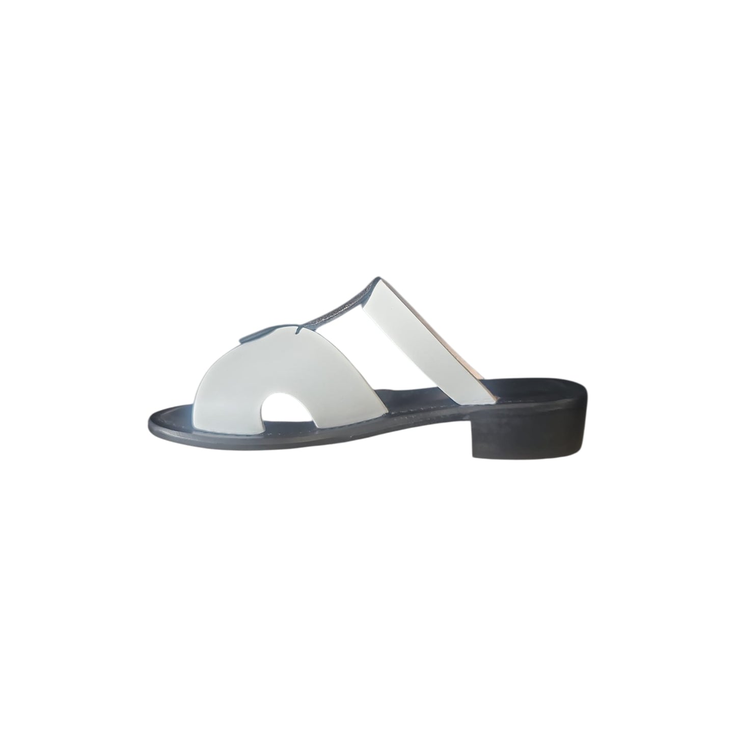 Sabot Donna Juliette in Pelle Bicolore - L'Angolo del Cuoio Firenze
