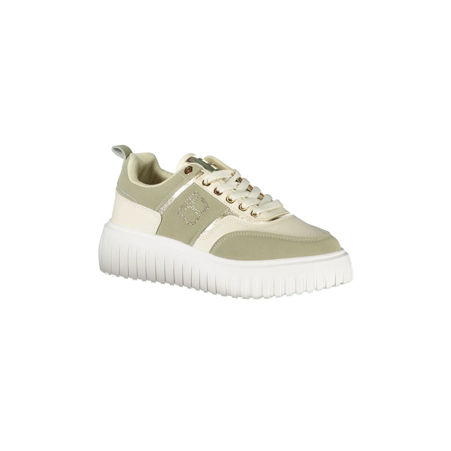 LAURA BIAGIOTTI Sneakers Donna Verdi con Lacci e Strass