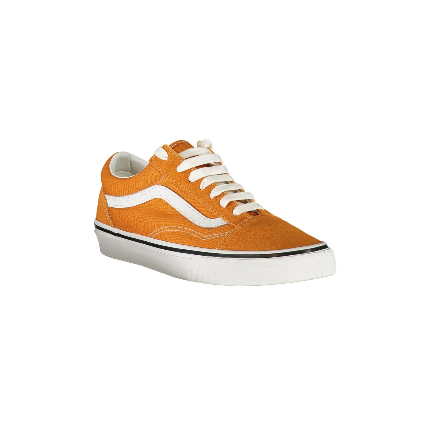 VANS Scarpe Sneakers Donna Arancio con Dettagli a Contrasto