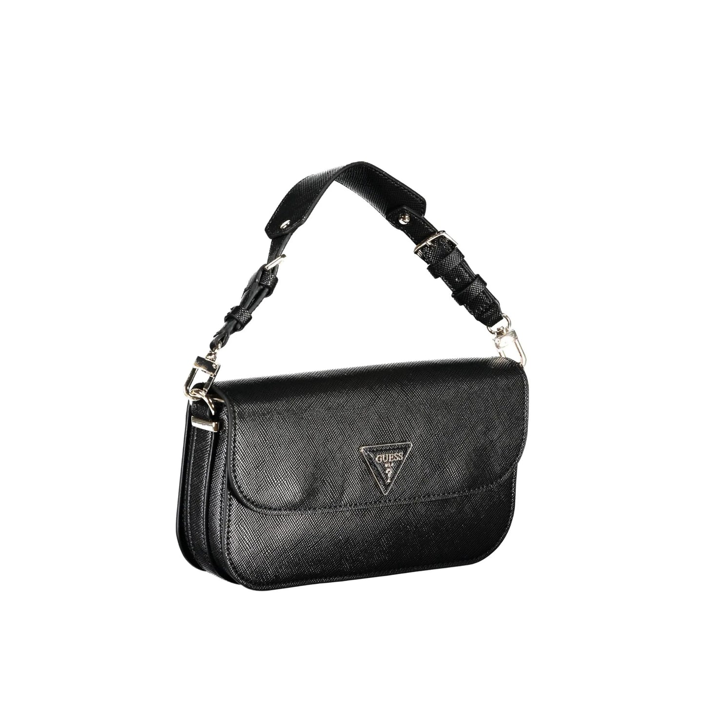 GUESS JEANS Borsa Donna BRYNLEE Nera con Tracolla Regolabile