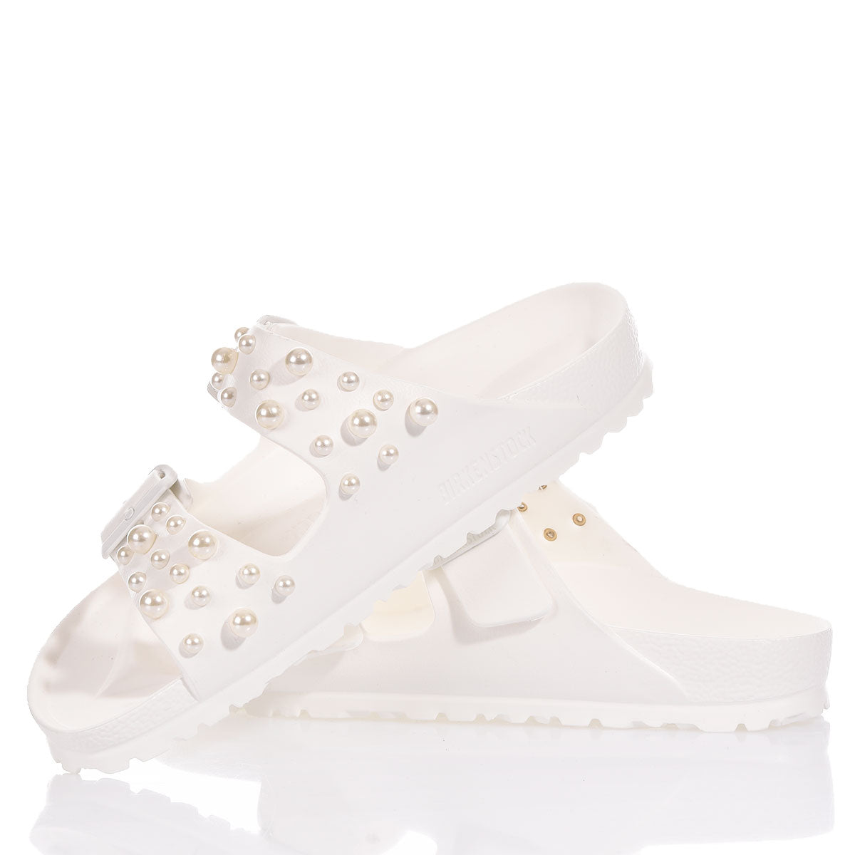 Birkenstock Arizona White Pearls