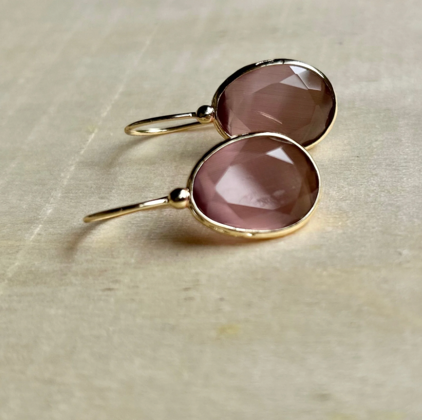 Boucles d'oreilles LECCE Litchi