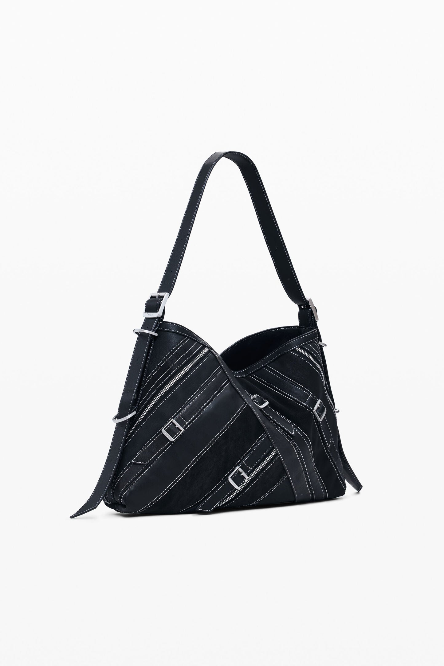 DESIGUAL Borsa Donna a Spalla Nera Fibonacci Buxton