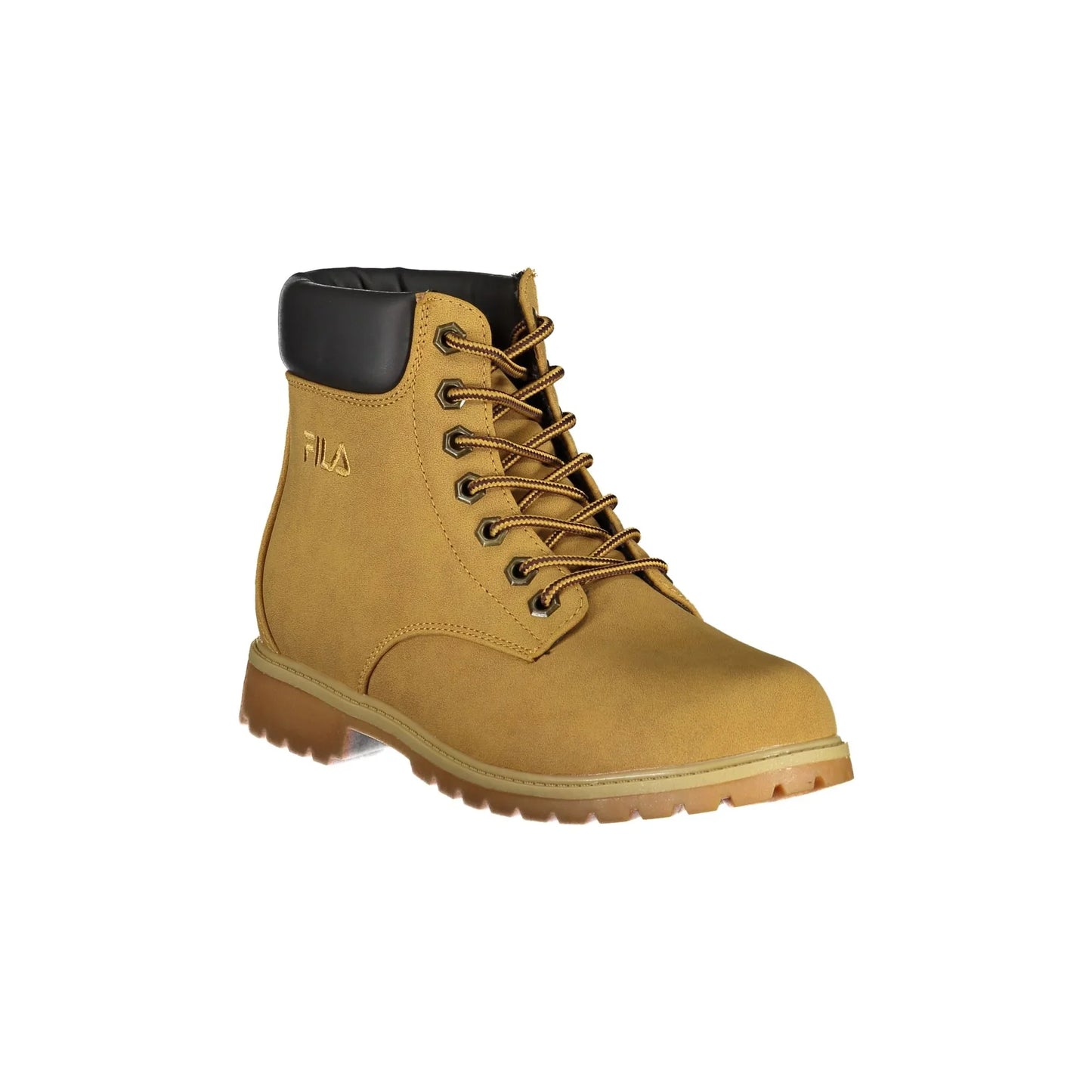 FILA Stivaletti Donna Gialli con Lacci e Dettagli a Contrasto