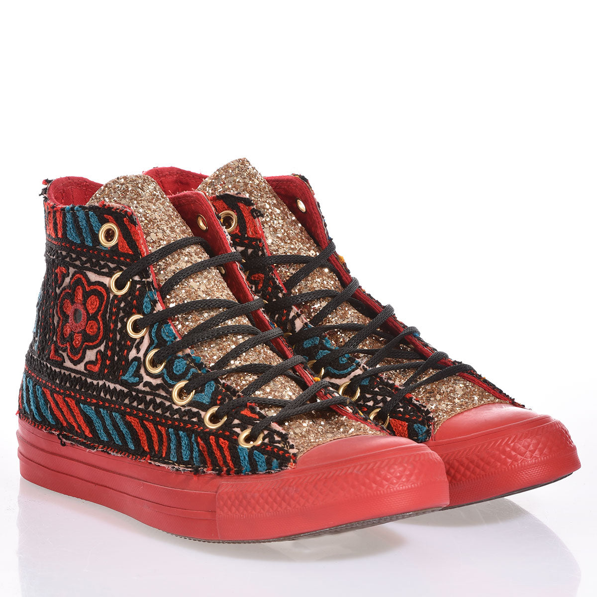 Converse flamenco Red Gold
