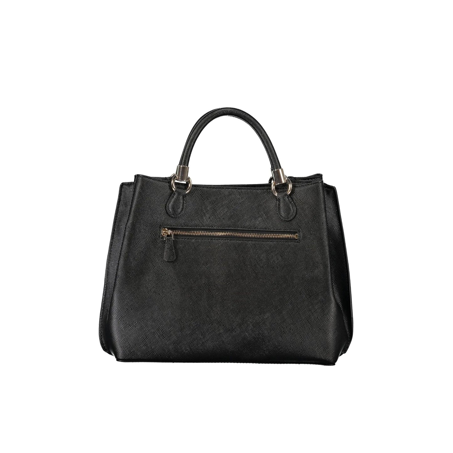 Guess Jeans Borsa Donna Nera Gizele con Tracolla e Doppi Manici