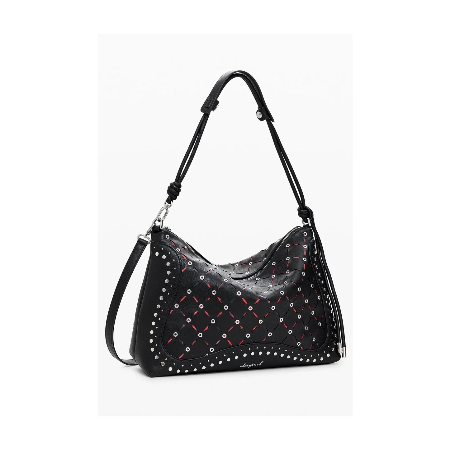 DESIGUAL Borsa Donna a Spalla e Tracolla Yankee Leiria Mini