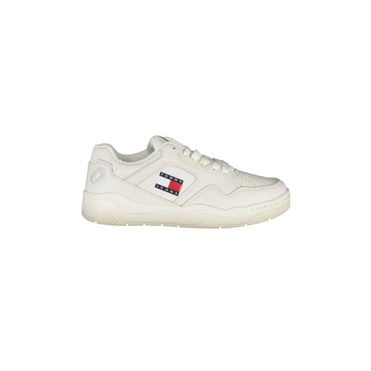 TOMMY HILFIGER Calzatura Sportiva Donna Bianca con Dettagli a Contrasto
