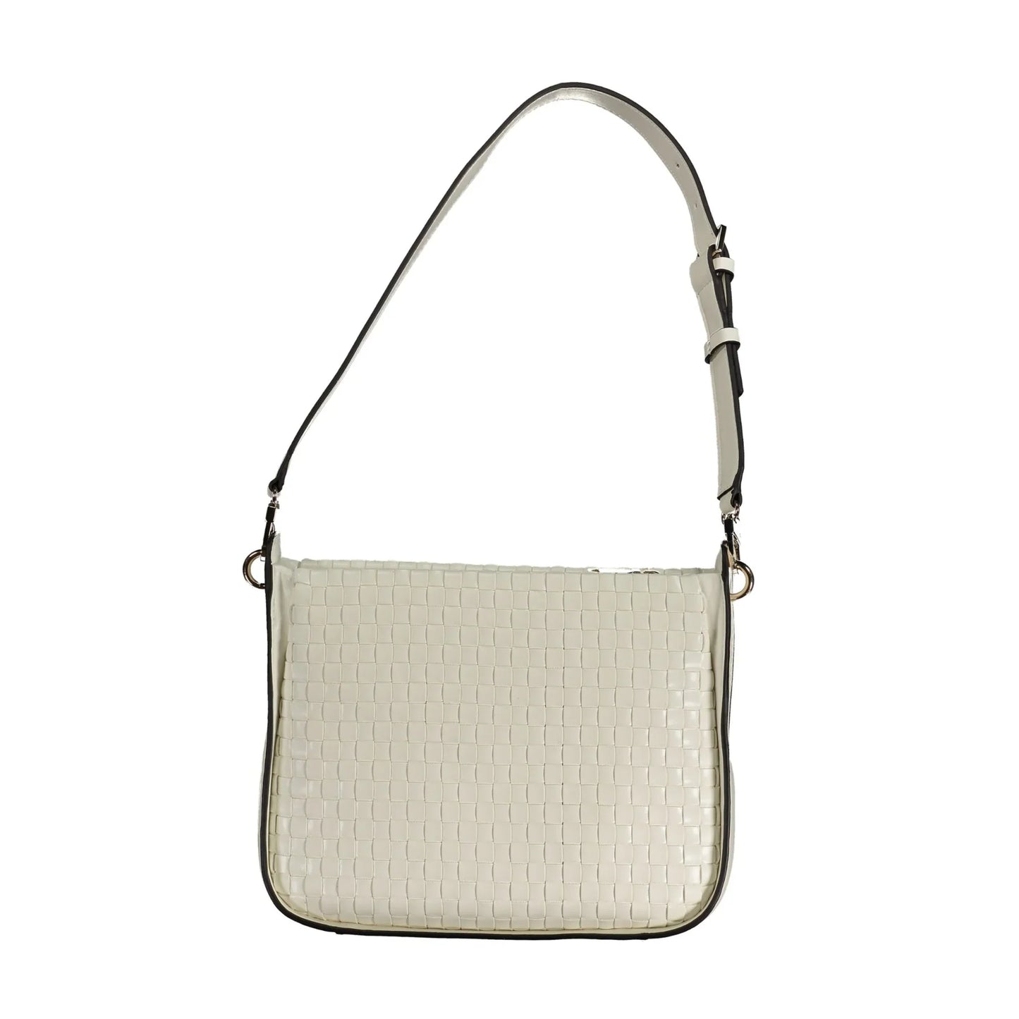 GUESS JEANS Borsa Donna MAJKA Bianca con Manico Regolabile