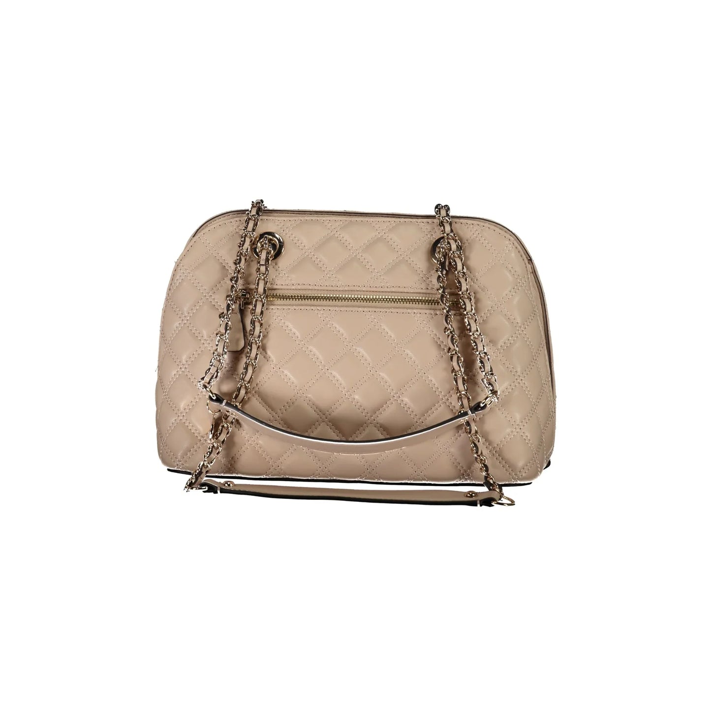 GUESS JEANS Borsa Donna GIULLY Beige con Manici in Catena