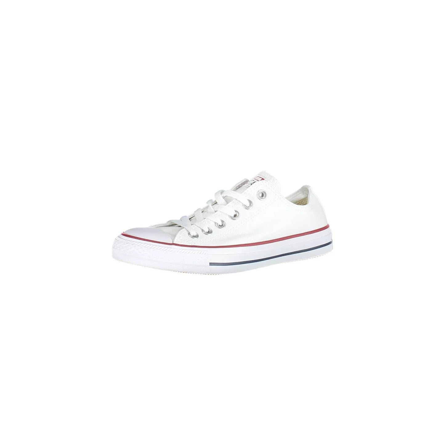 CONVERSE Sneakers Donna Bianche con Stringhe e Suola a Contrasto