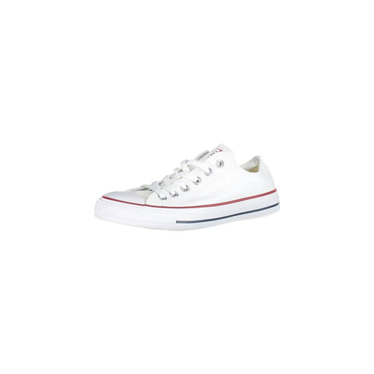 CONVERSE Sneakers Donna Bianche con Stringhe e Suola a Contrasto
