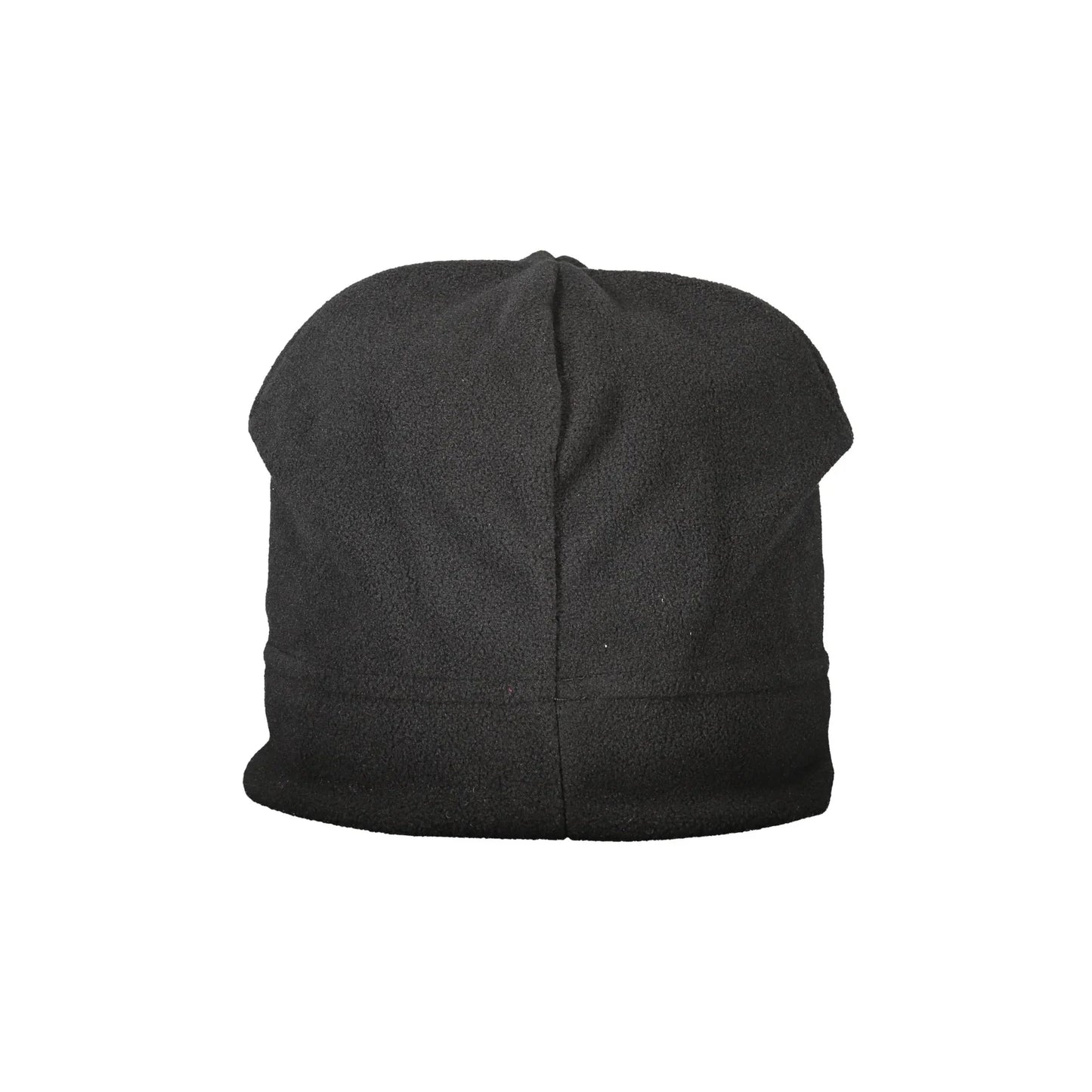 NORWAY 1963 Set Cuffia e Sciarpa Uomo Nero in Pile con Logo