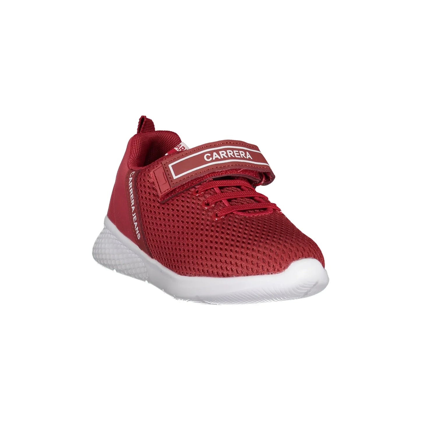 CARRERA Scarpe Sportive Bambina Rosse con Strap e Lacci Elastici