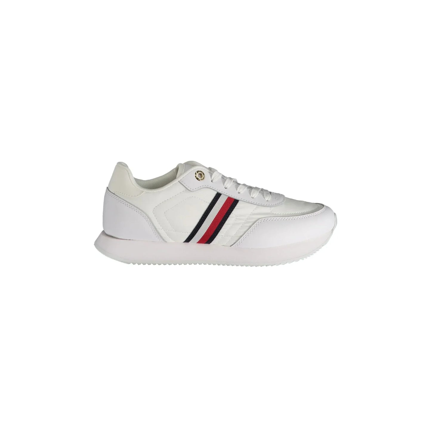TOMMY HILFIGER Calzatura Sportiva Donna Bianca con Dettagli a Contrasto