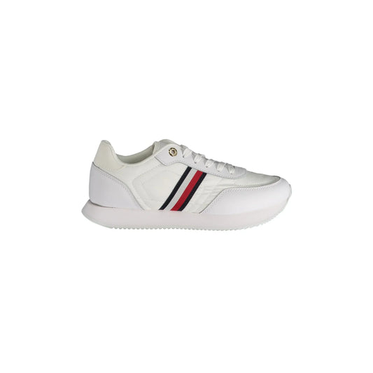 TOMMY HILFIGER Calzatura Sportiva Donna Bianca con Dettagli a Contrasto