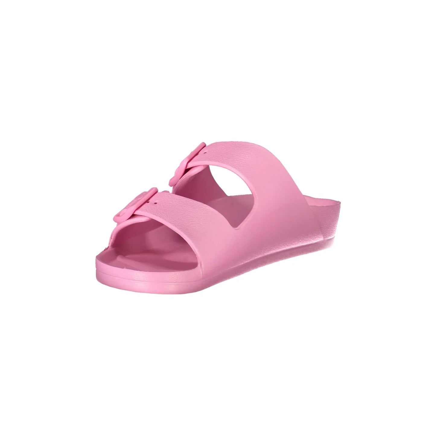 NORWAY Ciabatte Donna Rosa con Doppia Fibbia e Stampa