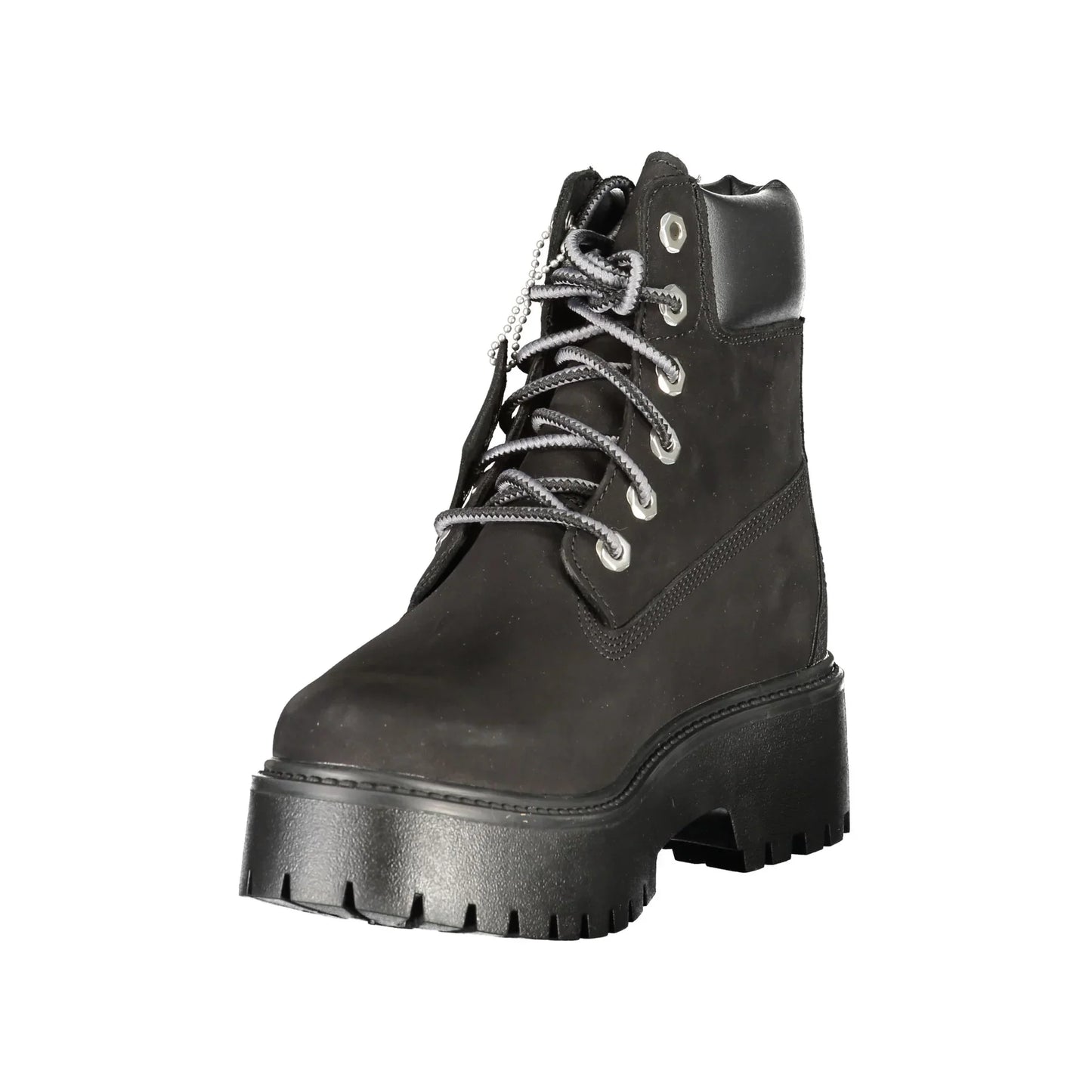 TIMBERLAND Stivaletti Donna Neri Stone Street 6 Inch Waterproof