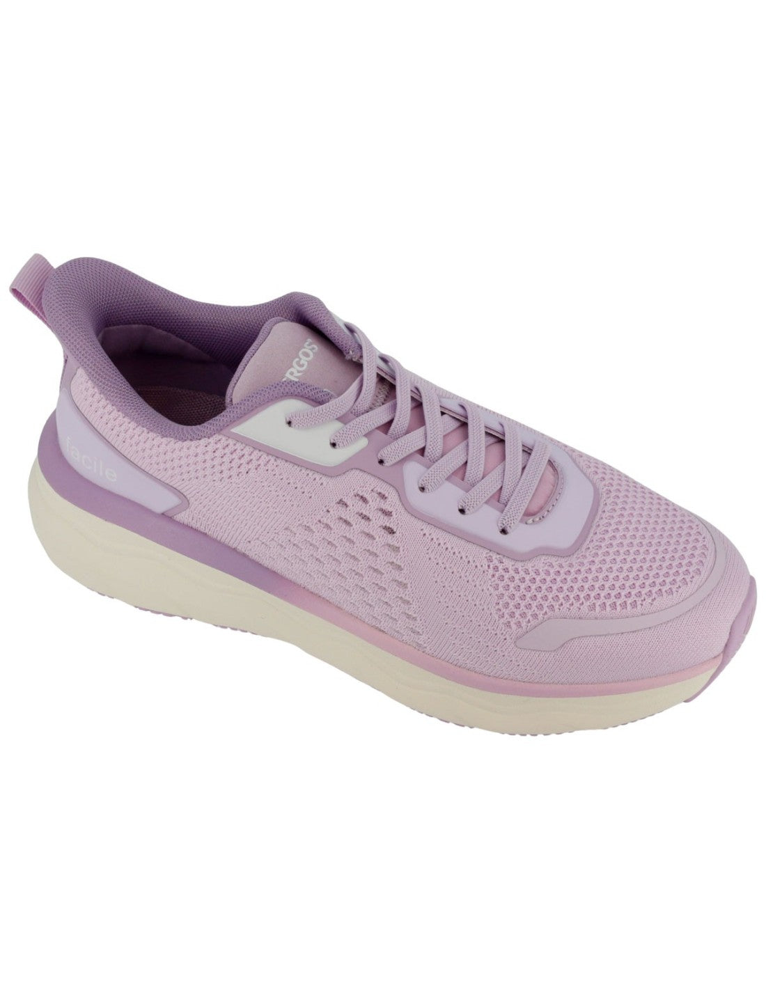 Hergos H3840 – Sneaker Comfort Ultraleggera con Plantare Estraibile | Glicine