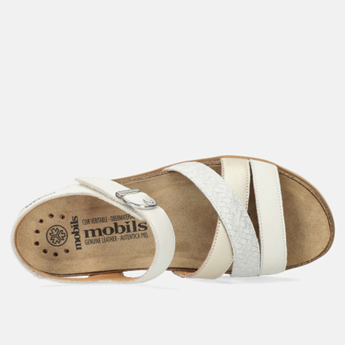 Sandalo Mephisto Mobils Thina OFF WHITE