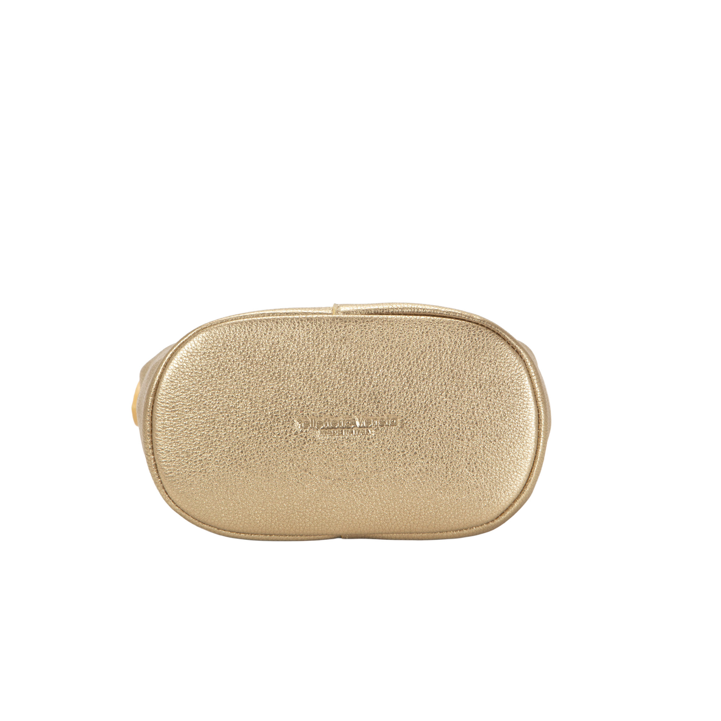 Borsa a Mano in Pelle Laminata L25802 Oro – Pelletteria Veneta