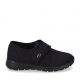 Pantofola Donna Valleverde con Strappo – Tessuto Elasticizzato 25351 Nero