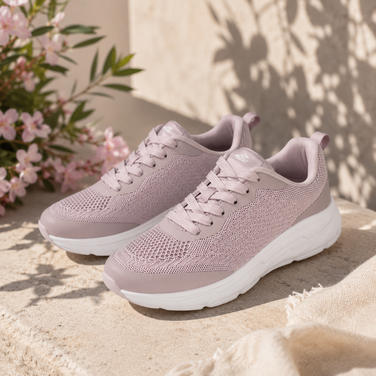 Hergos H3800 Shanghai sneaker donna rosa - foto lifestyle esterno