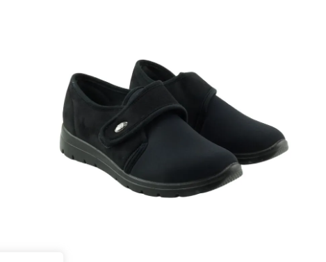 Scarpe pantofole donna Valleverde 25362 nere, coppia
