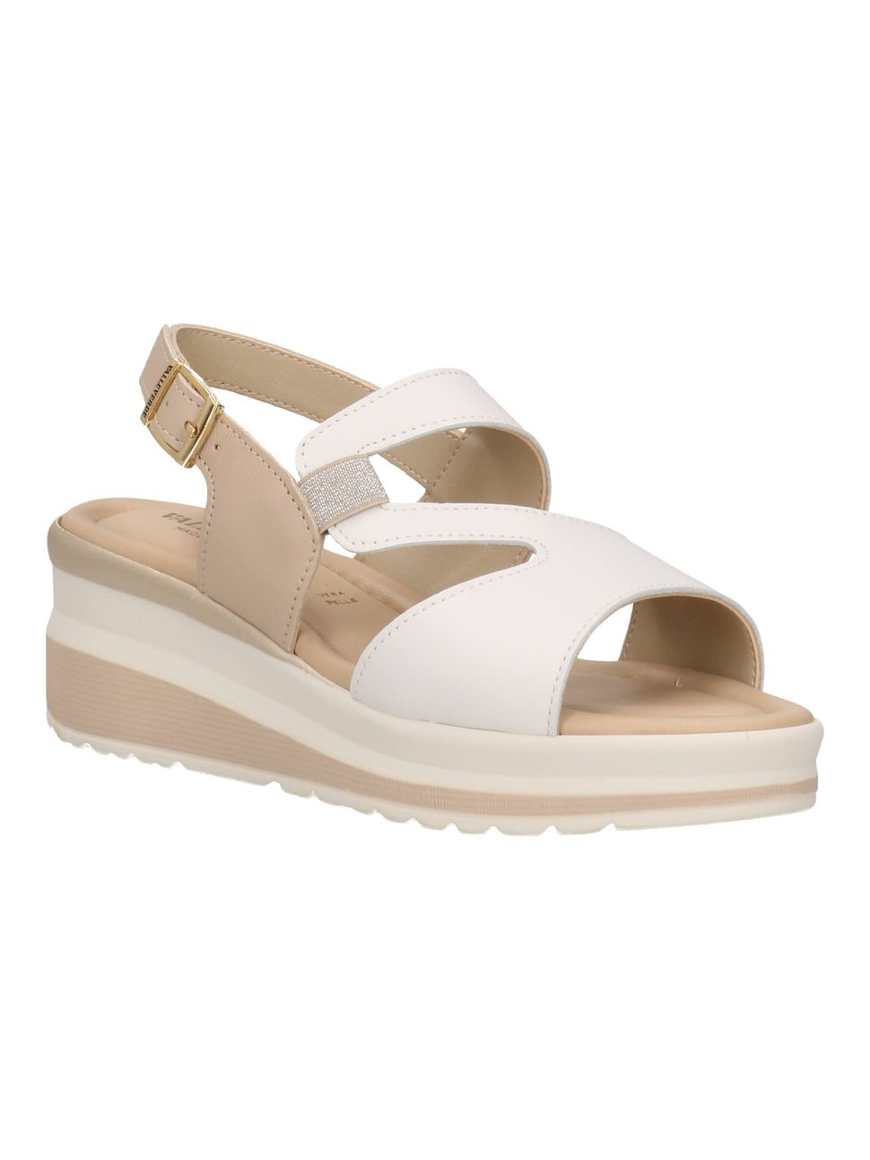 Sandalo Donna in Pelle Valleverde VGI302M – Bianco