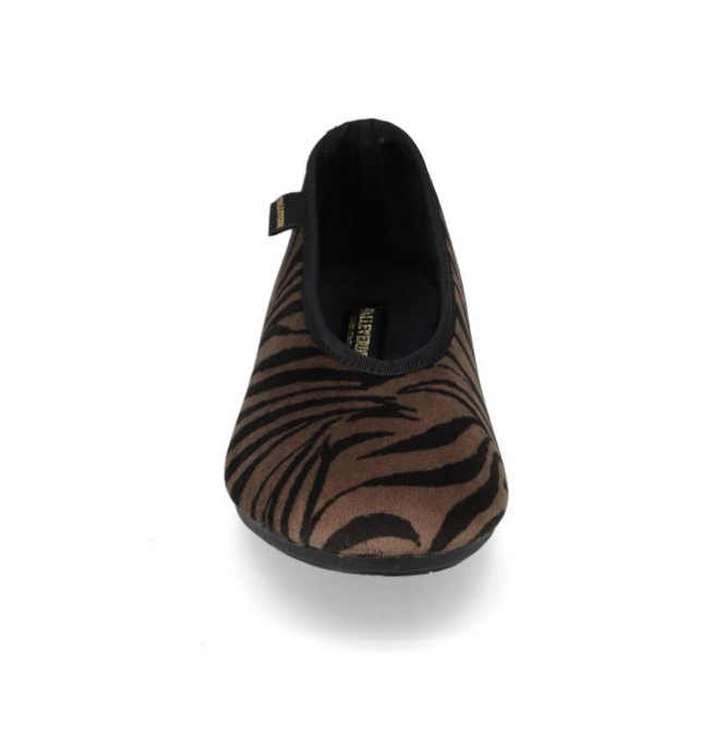 Pantofola Zebra Valleverde da donna, vista frontale