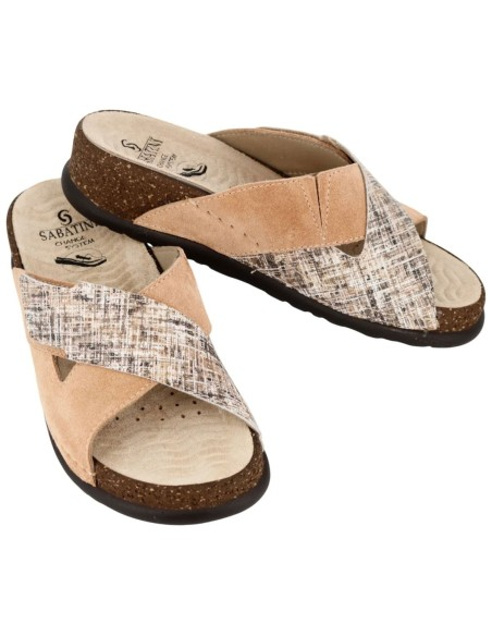 Ciabatta Sabatini S1820 Verde Menta – lifestyle donna seduta terrazza vista mare Capri